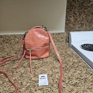 Hobo convertible backpack, mini, pink